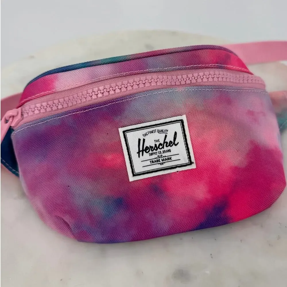 Herschel Twelve Hip Pack Cloudburst Neon Tie Dye Waist Bag